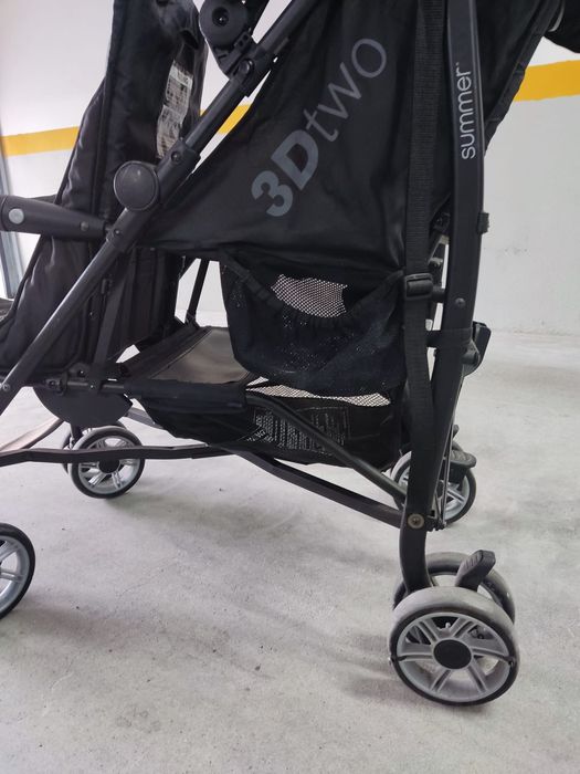 Carrinho bébé 2 lugares