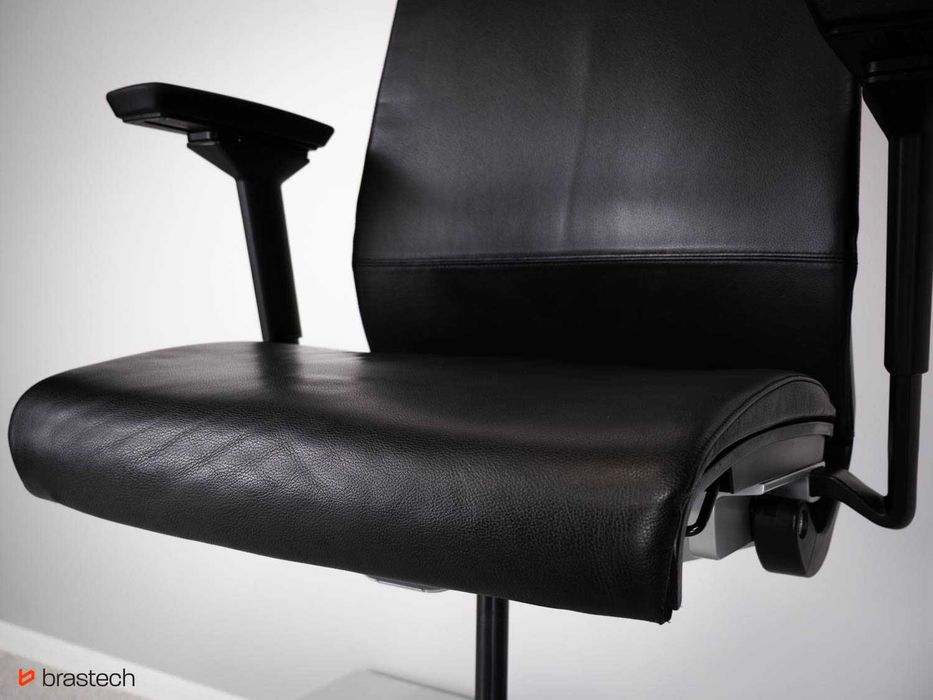Fotel biurowy Steelcase Think V1 Darmowa Dostawa Skórzany