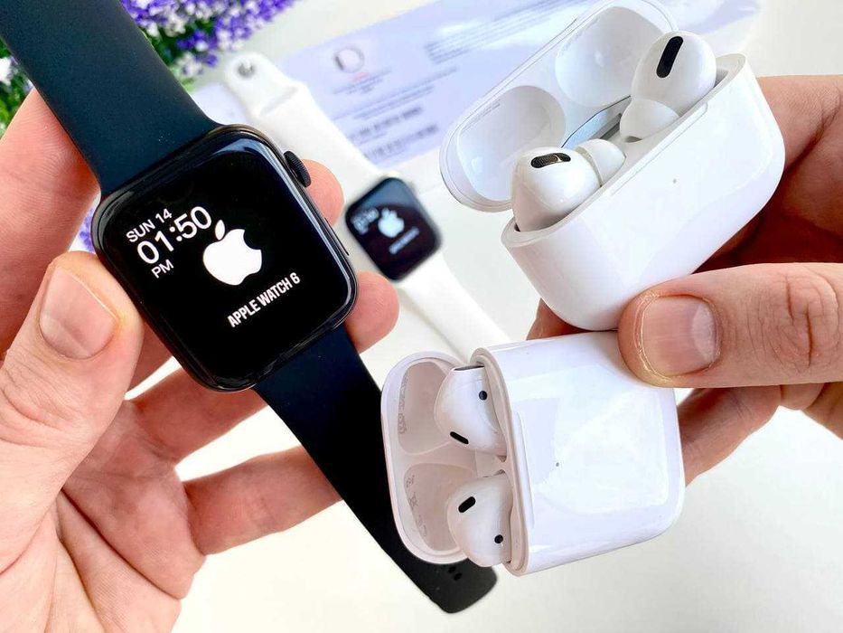 Годинник Apple Watch 11 - 10. Часы Эпл вотч. Amoled / GPS. Видео обзор