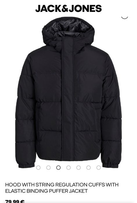 Нова зимова куртка пуховик Jack&Jones (розмір М)