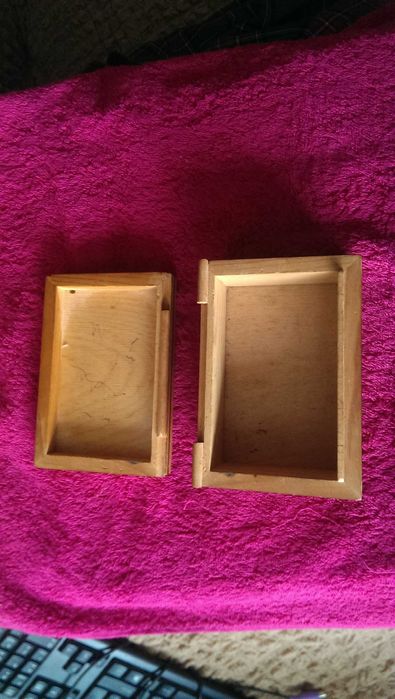 Старинная Шкатулка деревянная СССР