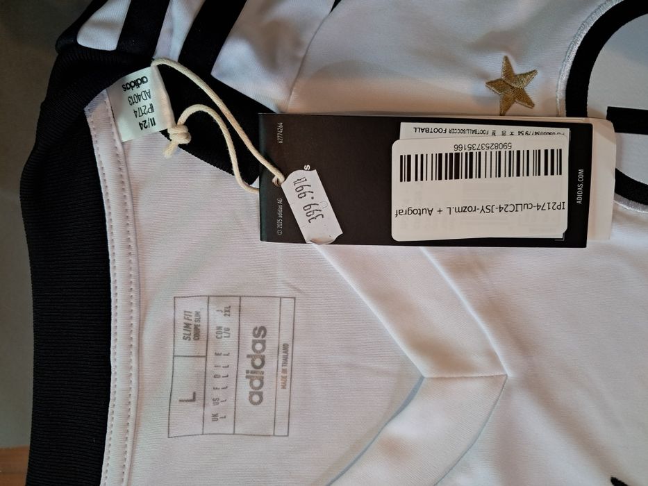 Nowa Adidas Legia Warszawa +autografy, L