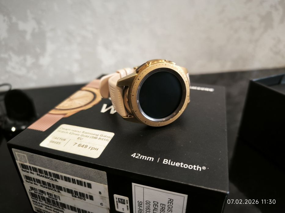 Продам годинник samsung galaxy watch gold.