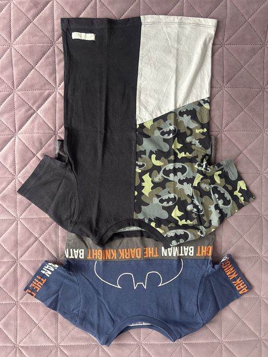 T-shirt Batman rozmiar 104/110 zestaw koszulek z krótkim rękawem