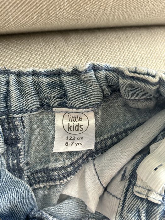 Jeansy , spodnie litte kids 122 /6-7 lat dla dziewczynki