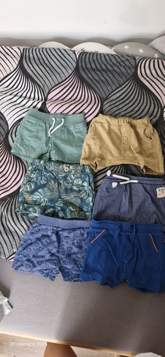 Paczka ubrań letnich dla chłopca r.62