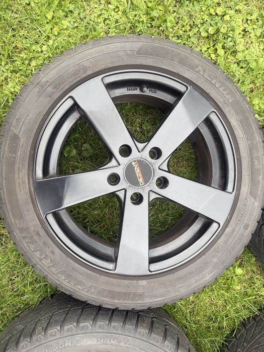 Koła/Felgi zimowe DEZENT 17” 5x120 + opony Kenda Wintergen 2 2023r