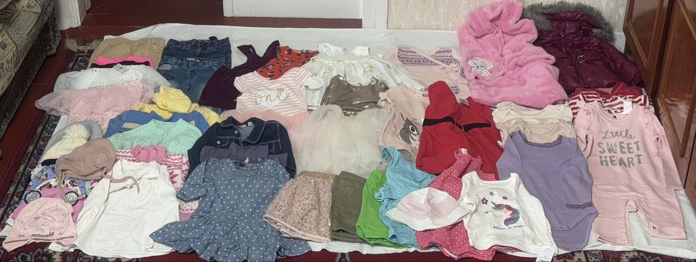 Одяг для дівчинки 12-18 міс