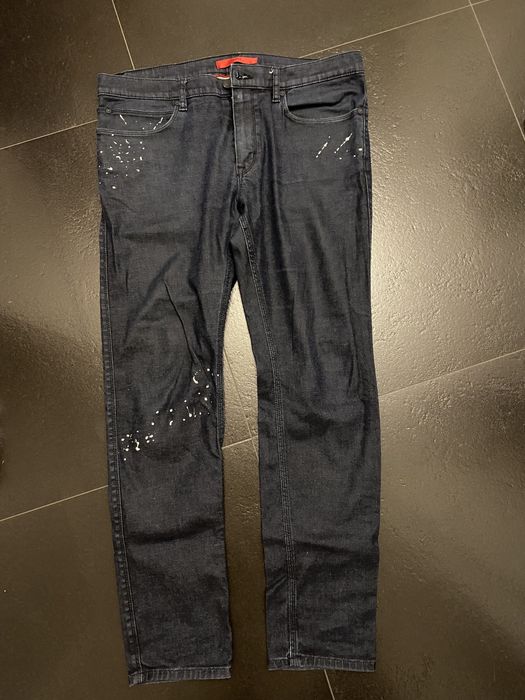 Spodnie jeansy meskie hugo boss