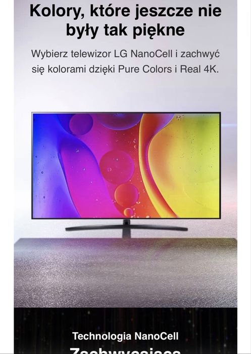 LG 43 cale 43nano763qa
