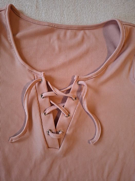 Bluzeczka pudrowy róż