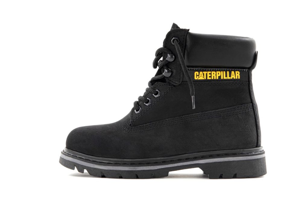 36-45 зимние ботинки CAT Caterpillar Colorado black (NEW IN BOX)