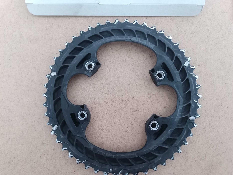 Conjunto pratos pedaleiro Shimano 105 dentes 50 34T