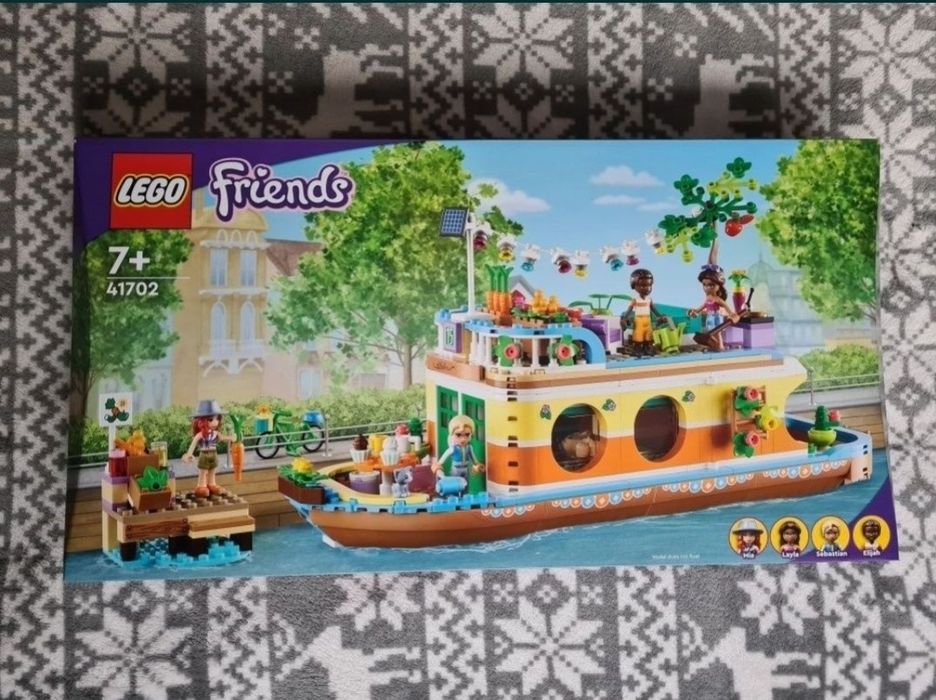 NOWE LEGO Friends 41702 Pływający dom Klocki Statek