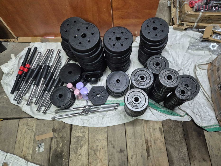 Wyposażenie siłowni/obciążenia/gryfy/ławeczki/worki,itp