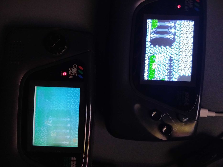 Sega Game Gear renovada tela LCD nova