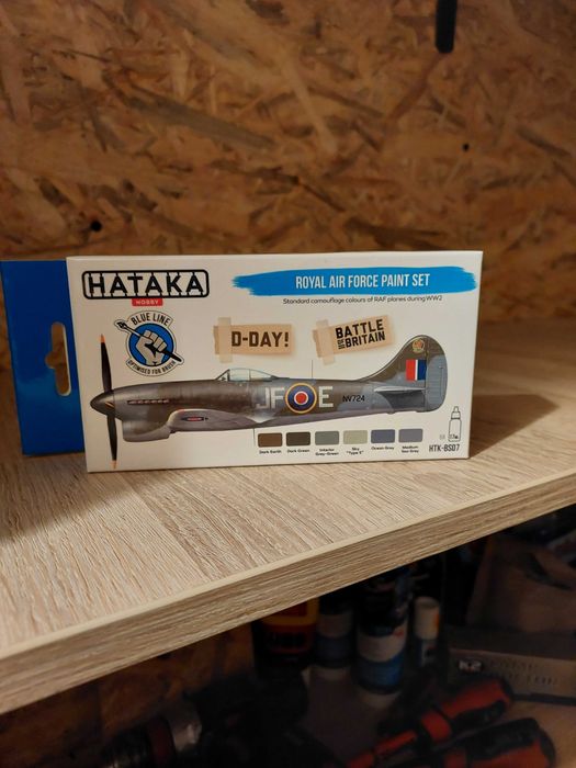 Farby modelarskie/Zestaw Hataka Blue D-Day Paint Set