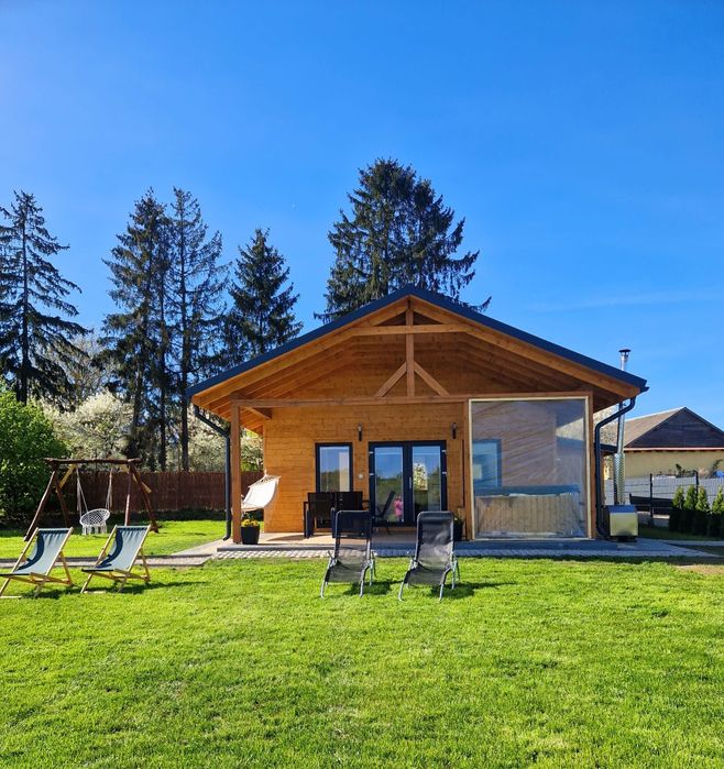 Nowy domek , balia,  wolny , jeziora , las, cisza spokój