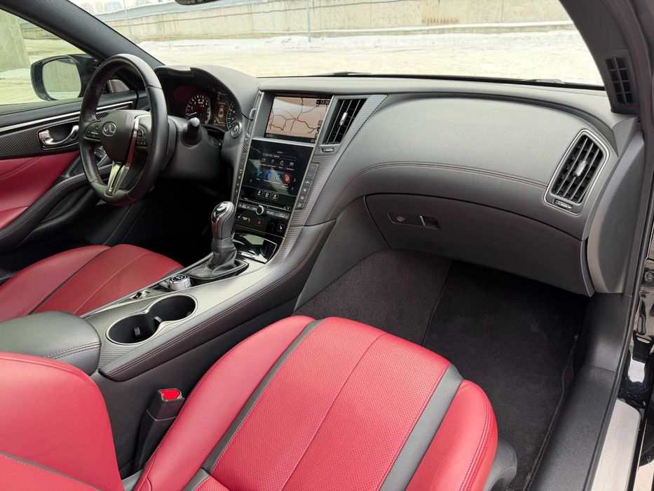 Infiniti Q60s AWD Red Sport