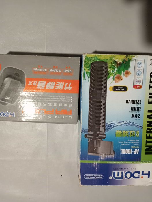 Фільтри акваріумні