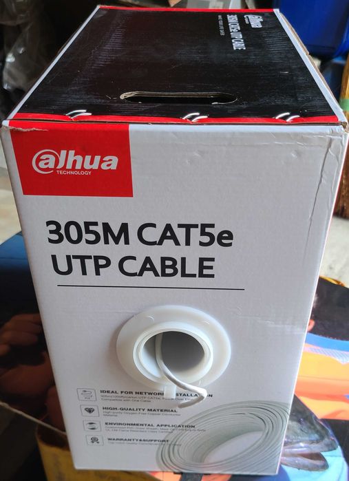 Кабель UTP вита пара Dahua DH-PFM9201-5EU