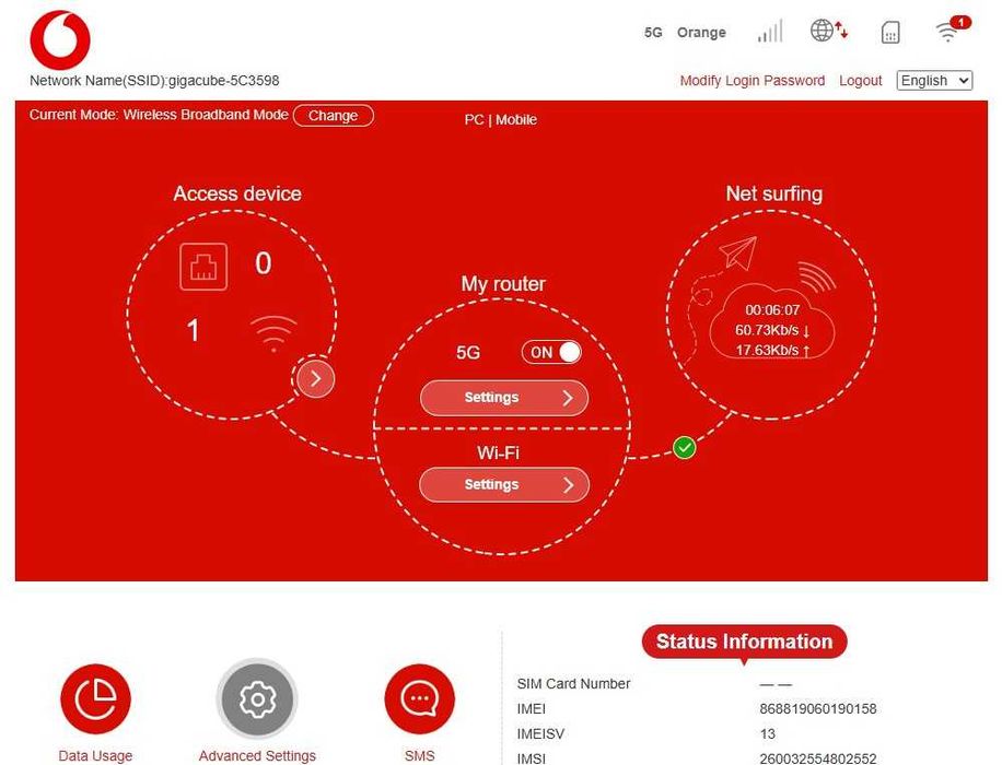 Router 5G LTE - ZTE MC888 ULTRA - bez simlocka