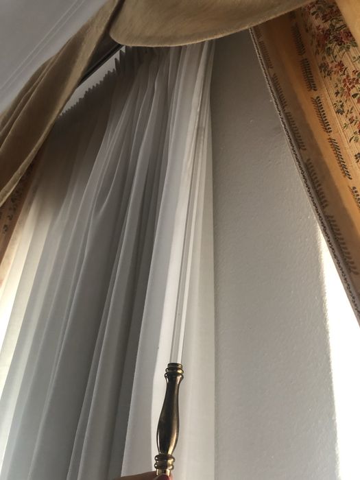 Cortinados + Colcha quarto