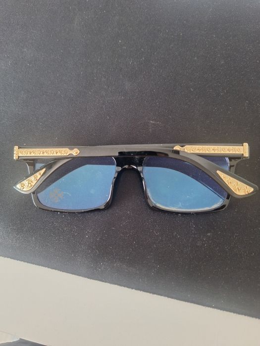Okulary 0 styl Chrome Hearts