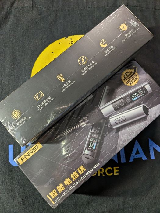 Паяльник FNIRSI HS02A та HS02B 100W QC/PD/DC 1 580 грн