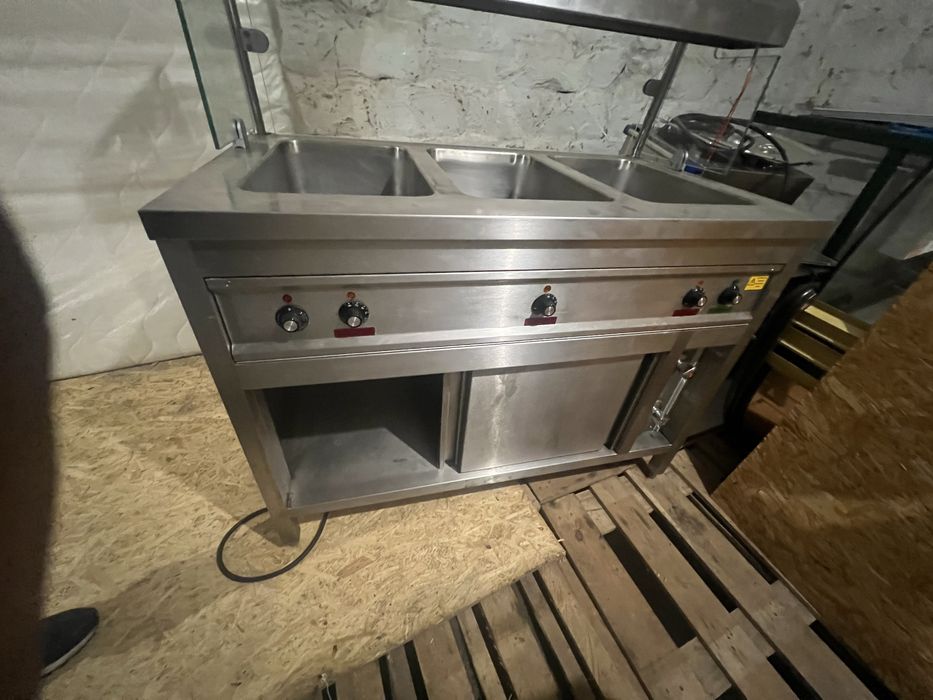 марміт тепловий, лінія роздачі для кафе та ресторану