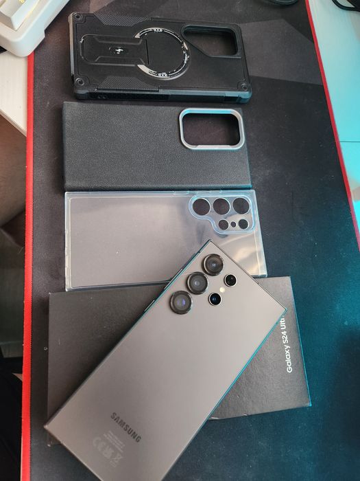 S24 Ultra 12GB/512GB muito bom estado várias capas trocou por fold