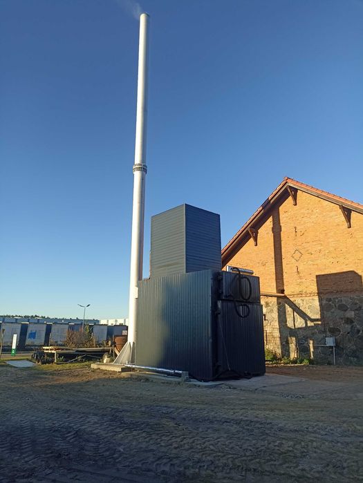 Kocioł na biomasę drewno 900kW