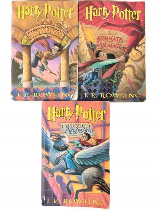 Harry Potter 1-3 / Zestaw / J.K. Rowling