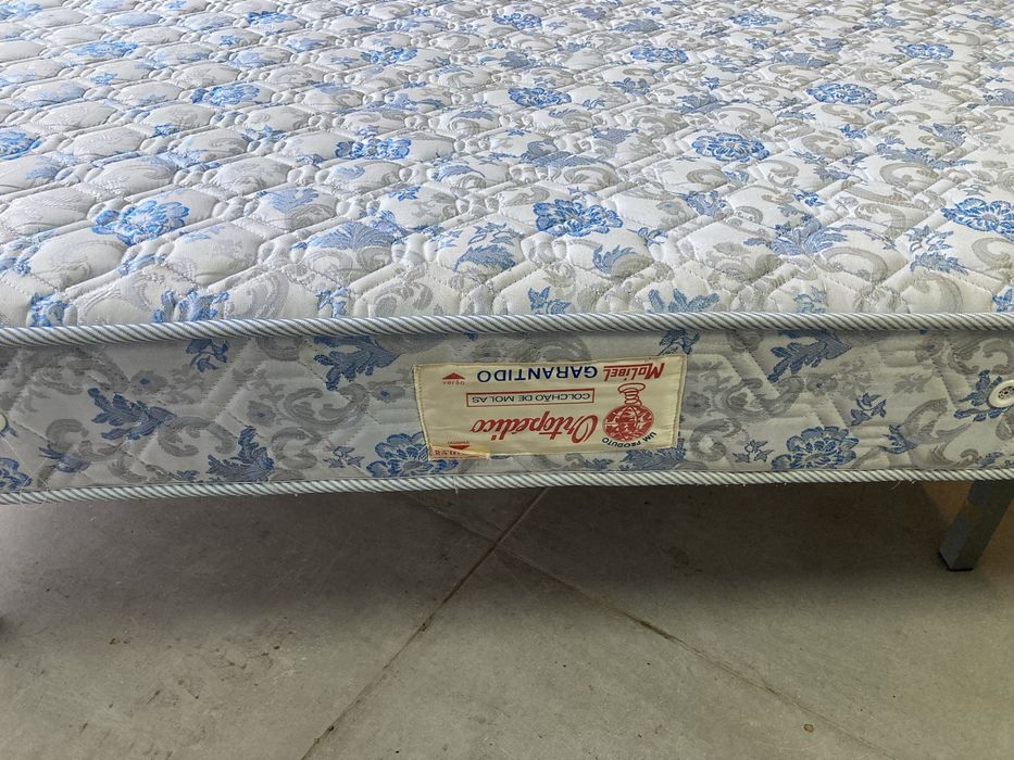 Estrado Cama Solteiro + Colchão