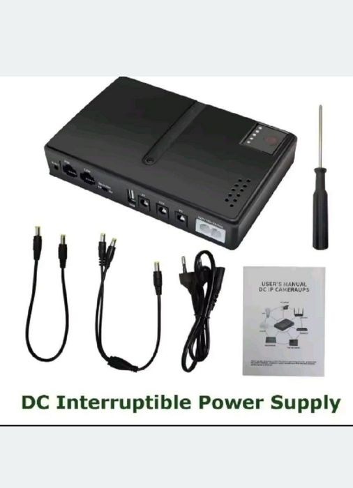 Безперебійник для роутера, свіча -UPS DC1018L - універсальне  ДБЖ