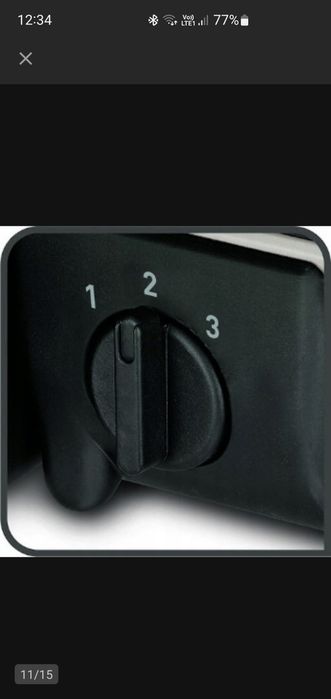 Składany grill elektryczny Tefal GC 3050 czarny 2000 W