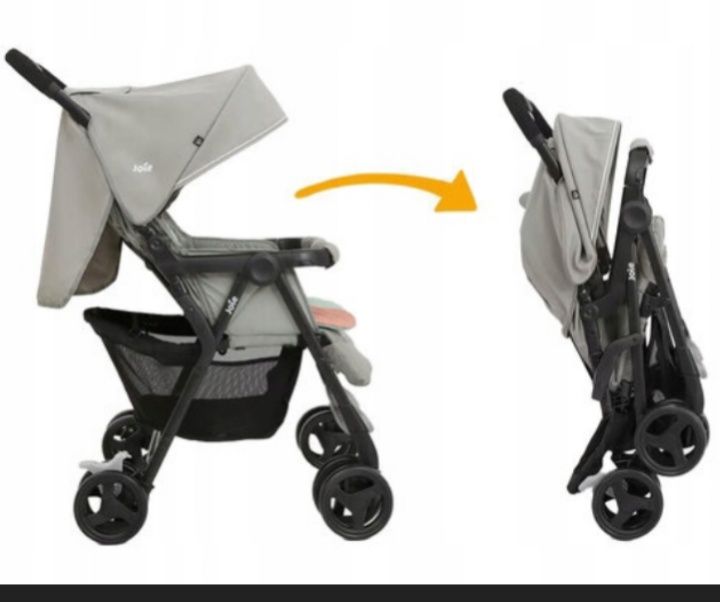 Joie Aire Twin - spacerowy wózek bliźniaczy