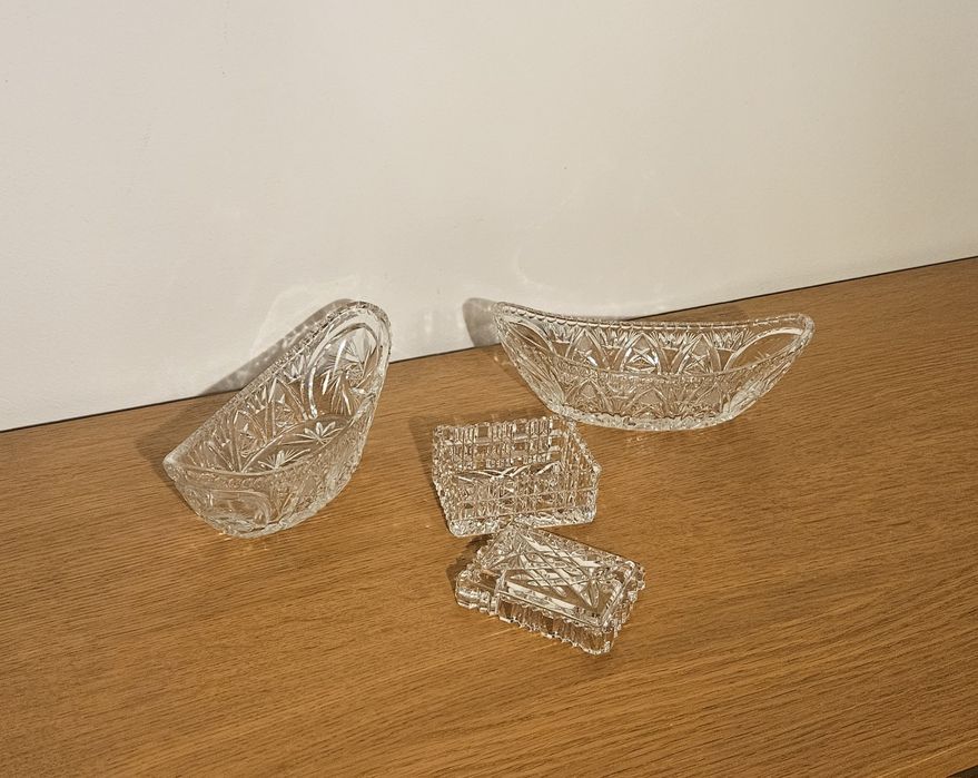 Zestaw kryształy puzderko