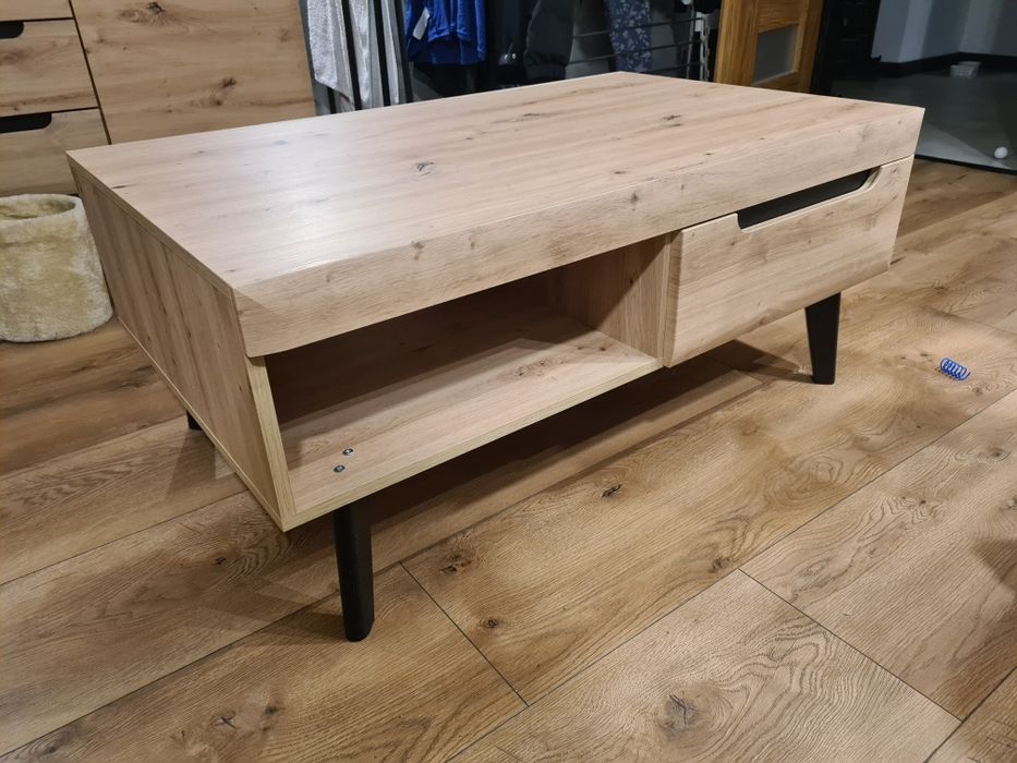 Stolik kawowy nordi dąb artisan super stan