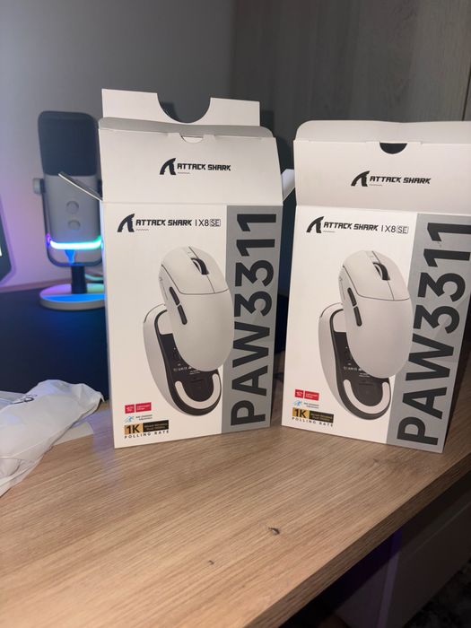 Muszka Atack Shark x8se