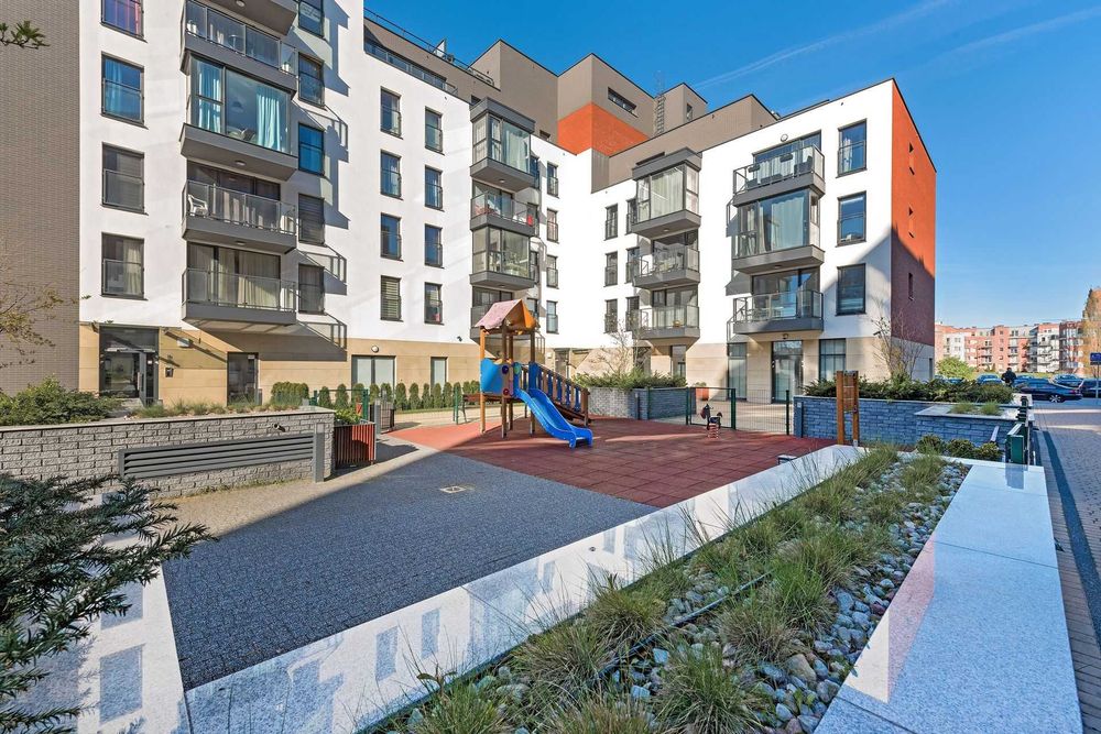 Apartament w centrum - 24m2 ogród BALKON, CHMIELNA PARK
