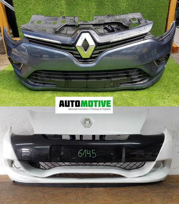 Renault  Сlio III IV V бампер передній задній, б/у запчастини розборка