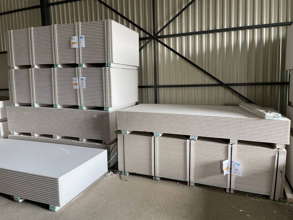 Гіпсокартон Кнауф стіновий та стельовий! Супер пропозиція! Доставка!