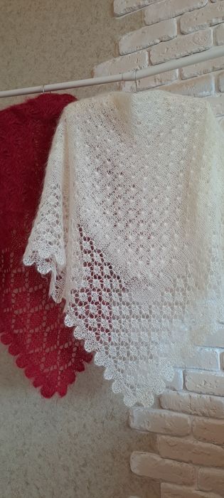 Хустки, шарфи,косинки з козячої шерсті і пуху