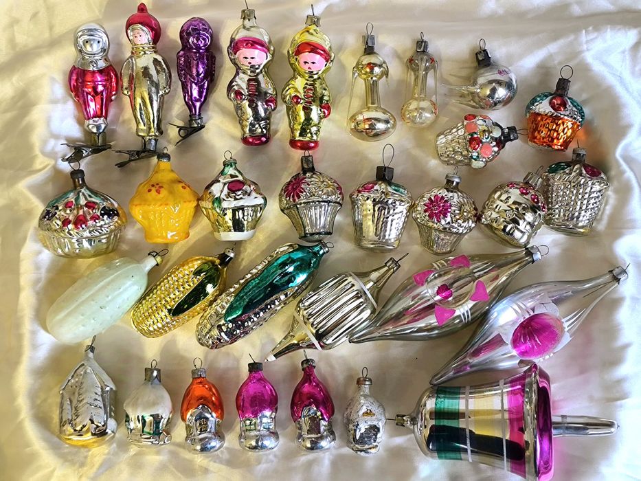 Ёлочные игрушки СССР