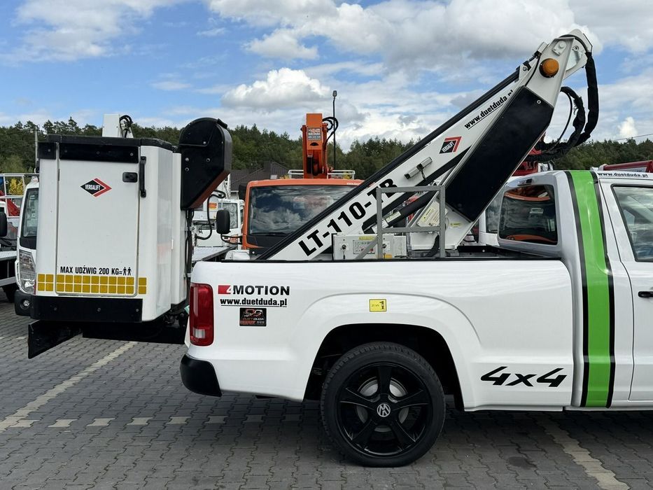 Volkswagen Amarok  Podnośnik Koszowy 4x4 11m Versalift LT-110-TB Zwyżka UDT Wumag P7