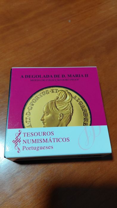Moeda Ouro Degolada D. Maria   ICM