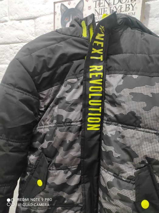 Kurtka chłopięca zimowa 134/140