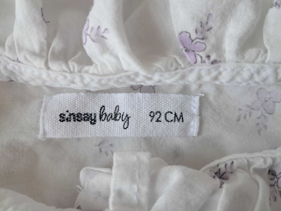 Koszula Sinsay z falbankami r.92