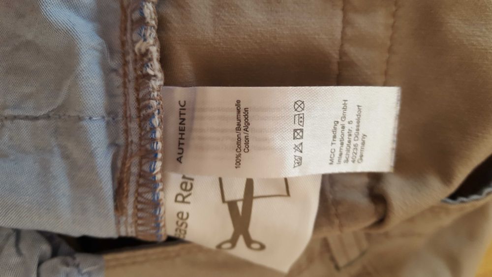 krótki spodenki - szorty  latte  rozmiar 52 firmy authentic